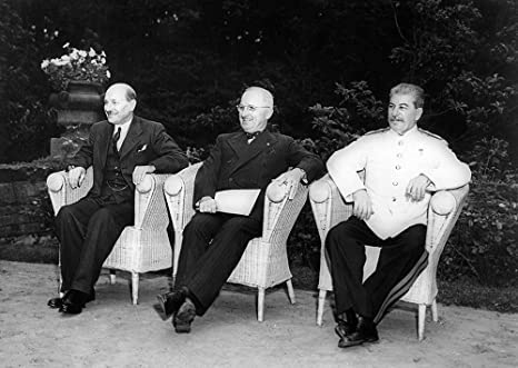 Stalin with other leaders