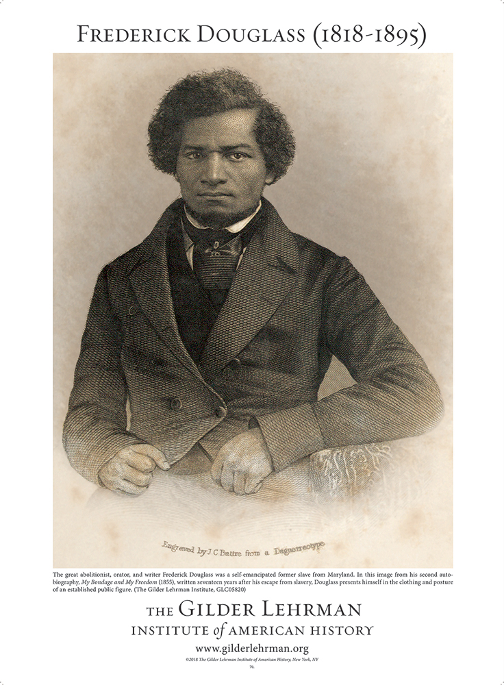 Image from Frederick Douglass's second auto-biography, 1855 (The Gilder Lehrman Institute, GLC05820)