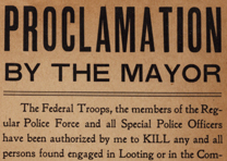 Eugene E. Schmitz, Proclamation by the Mayor, broadside, April 18, 1906. (Gilder Lehrman Collection) Eugene E. Schmitz, Proclamation by the Mayor broadside, April 18, 1906. (Gilder