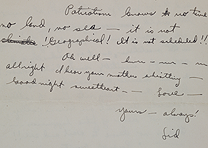 Sidney Diamond to Estelle Spero, ca. April 1942 (Gilder Lehrman Collection) Sidney Diamond to Estelle Spero, ca. April 1942 (Gilder Lehrman Collection)