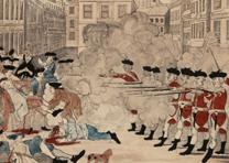 Paul Revere, “The Bloody Massacre in King-Street, March 5, 1770.” Boston, 1770. (Gilder Lehrman Collection) Paul Revere, “The Bloody Massacre in King-Street, March 5, 1770.” Boston, 1770.