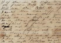 Pvt. Elbert Corbin, 1st New York Artillery, to his wife, July 6, 1863. (Gilder Lehrman Collection) Pvt. Elbert Corbin to his wife, July 6, 1863. (GLC)