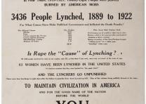 NAACP, “For the Good of America” broadside, ca. 1926. (Gilder Lehrman Collection) NAACP, “For the Good of America” broadside, ca. 1926. (Gilder Lehrman Collection