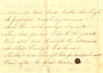 Hanford L. Gordon, “Only a Private Killed,” November 12, 1861. (Gilder Lehrman Collection) Hanford L. Gordon, “Only a Private Killed,” November 12, 1861. (GLC06559.038)