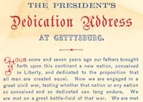 Abraham Lincoln, Gettysburg Address, November 19, 1863 (Gilder Lehrman Collection) Abraham Lincoln, Gettysburg Address, November 19, 1863 (GLC06811)