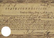 Pay warrant for Revolutionary War soldier Sharp Liberty, June 1, 1780. (Gilder Lehrman Collection)