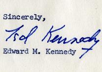 Edward Kennedy to Mr. Thursby, April 25, 1973 (Gilder Lehrman Collection) Edward Kennedy to Mr. Thursby, April 25, 1973 (GLC09526)