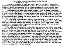 Transcript of “O. W. Meier Relates Experience He Had in the Blizzard of 1888,” Folklore Project (Manuscript Division, Library of Congress) Transcript of “O. W. Meier Relates Experience He Had in the Blizzard of 1888”