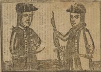 Daniel Shays and Job Shattuck, Unknown artist, 1787 (National Portrait Gallery) Daniel Shays and Job Shattuck, Unknown artist, 1787 (National Portrait Gallery)