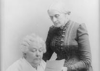 Elizabeth Cady Stanton and Susan B. Anthony, ca. 1890. (Library of Congress Prints and Photographs Division) Elizabeth Cady Stanton and Susan B. Anthony, ca. 1890. (Library of Congress P&P)