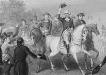 “Entrance of the American Army into New York, Novr. 25th, 1783,” published by Virtue, Emmins & Co., New York, 1859. (Library of Congress, Prints and Photographs Division) “Entrance of the American Army into New York, Novr. 25th, 1783,” published by Vi
