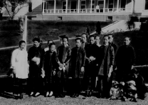 Chinese women and children arriving at Angel Island (California Dept. of Parks and Recreation) Chinese women and children arriving at Angel Island (California Dept. of Parks)