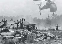 Staging area in Laos or Cambodia, 1969. (Courtesy of E. Kenneth Hoffman)