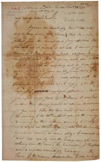 Henry Knox to Lucy Knox, December 28, 1776 (Gilder Lehrman Collection) Henry Knox to Lucy Knox, December 28, 1776 (Gilder Lehrman Collection)