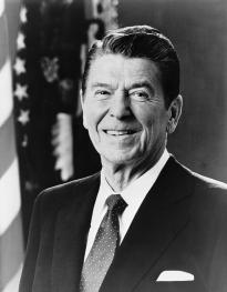 Ronald Reagan, official White House photograph, 1981 (Library of Congress Prints and Photographs Division)