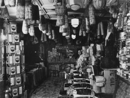 Store interior, Lower East Side, c. 1935-37. (Photograph by Arnold Eagle, Collection of the Lower East Side Tenement Museum © 2009) Store interior, Lower East Side, c. 1935-37. (Photograph by Arnold Eagle, Collec