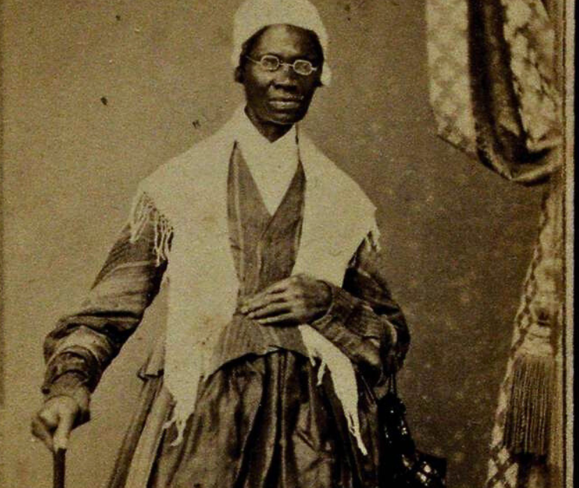 View of Sojourner Truth from a carte de visite