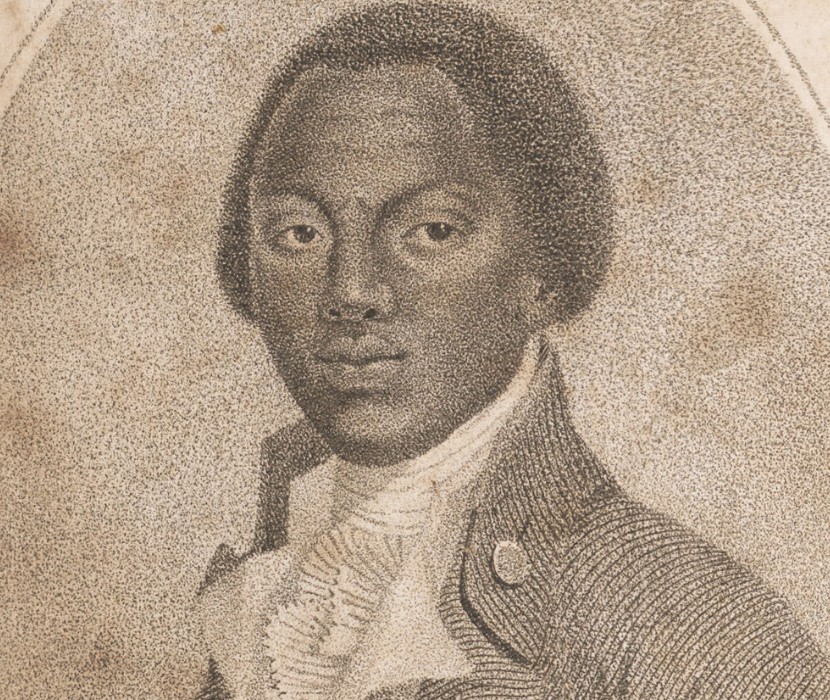 Portrait from title page of 1794 autobiography The Interesting Narrative of the Life of Olaudah Equiano