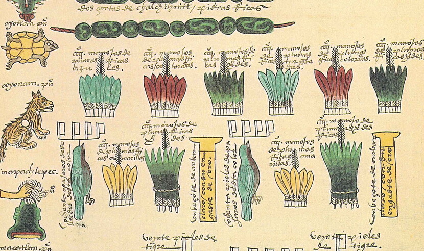 Codex Mendoza page