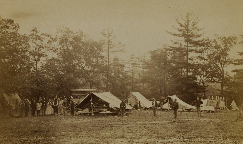 Field hospital of the Union Army, Gettysburg 1863