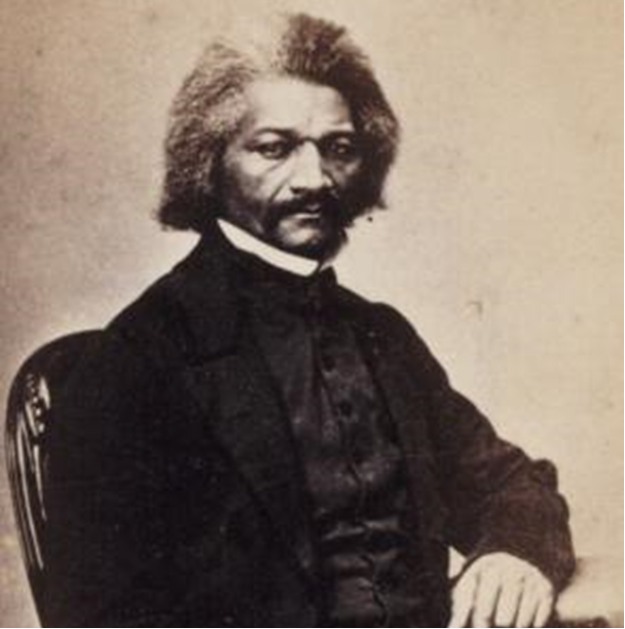 Black Writers in American History (Photo of Frederick Douglass)