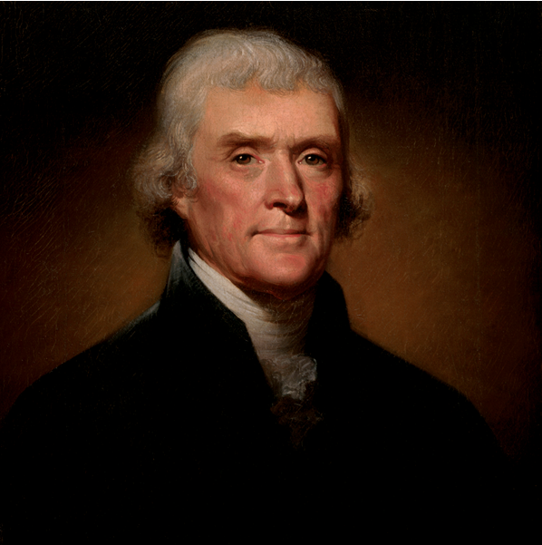 The Age of Jefferson (Portrait of Thomas Jefferson)