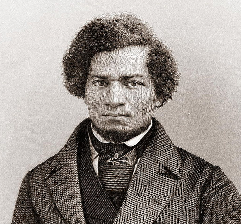 The Life and Writings of Frederick Douglass (Portrait of a young Frederick Douglass)