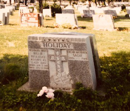 Gravesite of Billie Holiday (1915–1959), Saint Raymond's Cemetery, Bronx, New York (Courtesy of Karla F. C. Holloway)