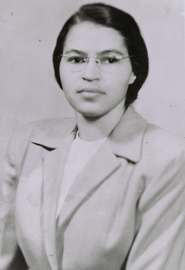 Rosa Parks, ca. 1956 (Library of Congress)