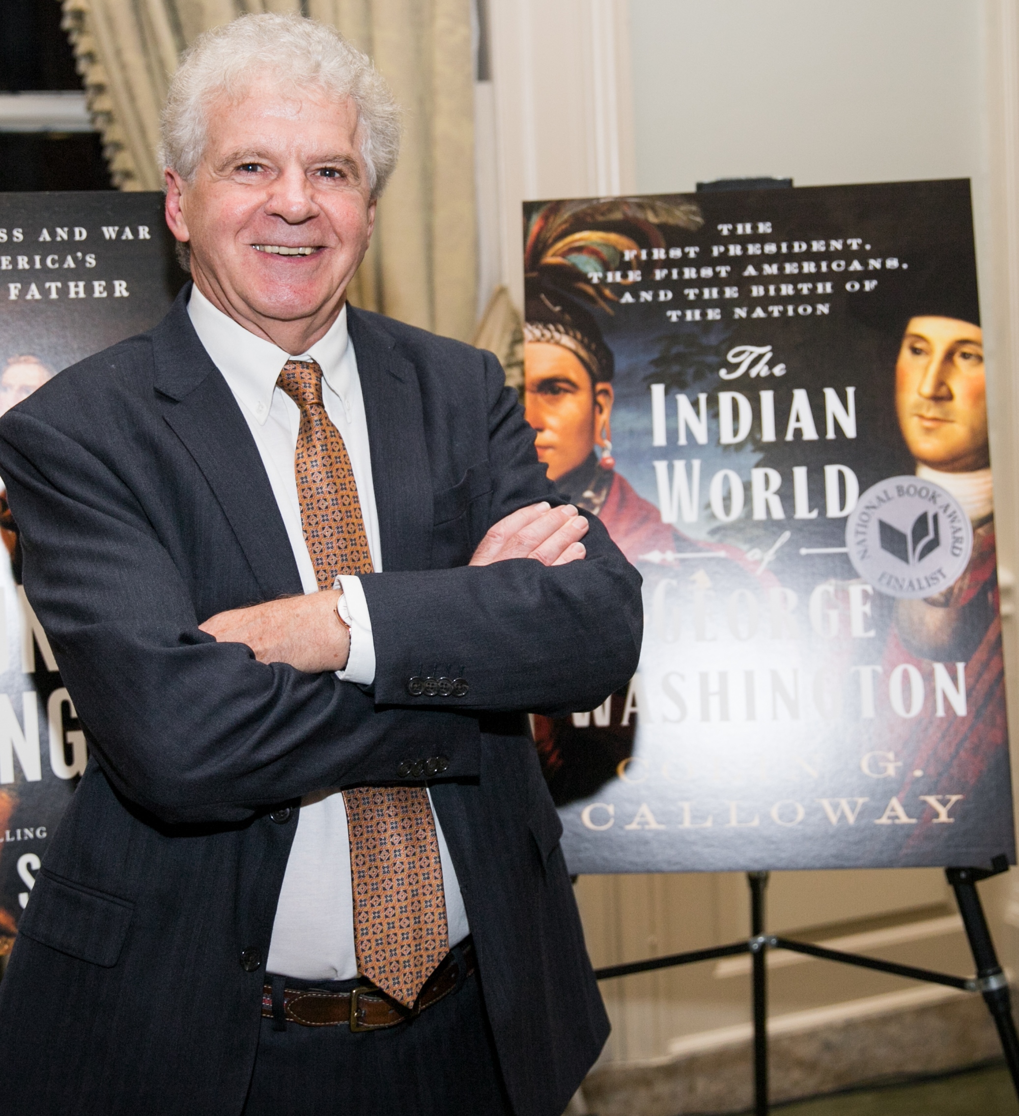 Professor Colin Calloway won the 2019 George Washington Prize for his book <i>The Indian World of George Washington</i>.