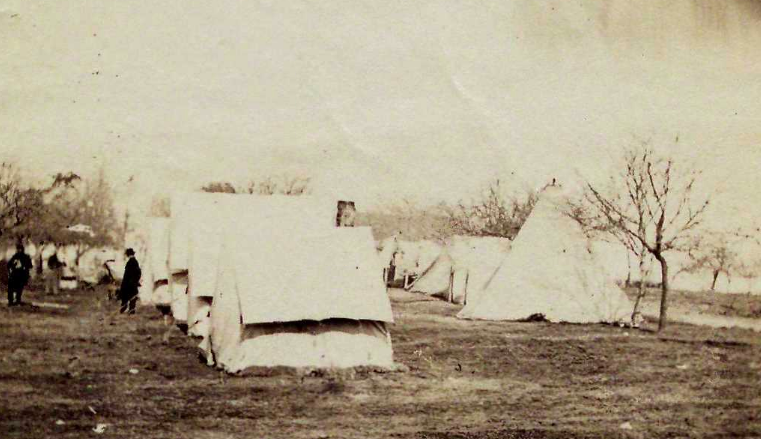 Camp Scene by Alexander Gardner, ca. 1860-69 (Gilder Lehrman Institute, GLC05111.01.1020)