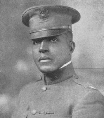 Charles Young, ca. 1919 (History of the American Negro in the Great World War by William Allison Sweeney [Chicago: G. G. Sapp], 1919)