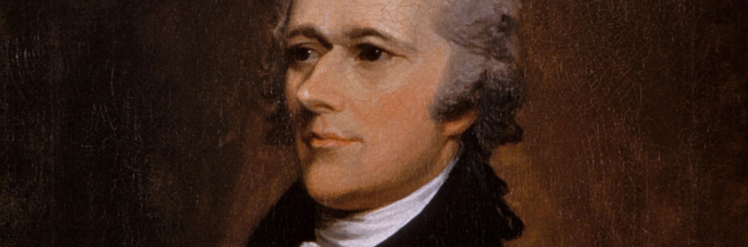 Alexander Hamilton portrait by John Trumbull, 1806.