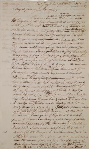Henry Knox to George Washington, December 17, 1775 (GLC02437.00222)