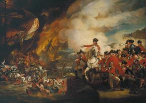 The Siege and Relief of Gibraltar, 13 September 1782, by John Singleton Copley, 