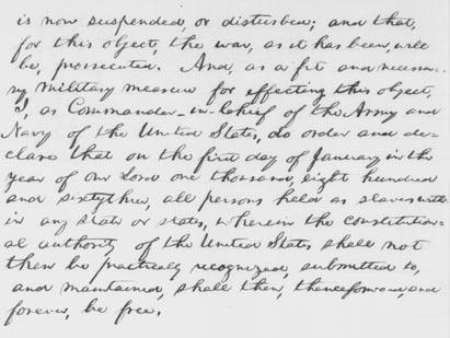 Lincoln and the Emancipation Proclamation | The Gilder Lehrman ...