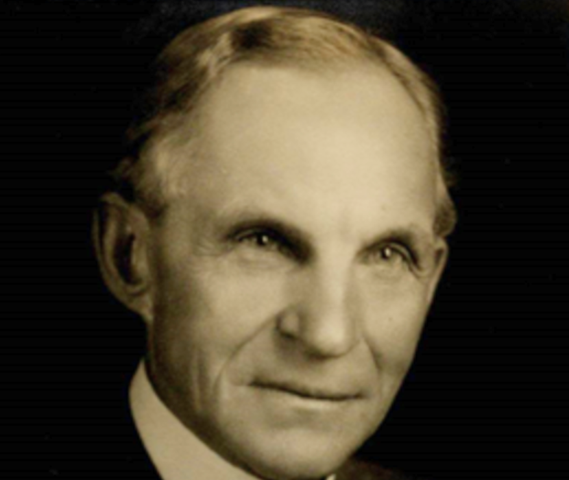 Photo of Henry Ford.