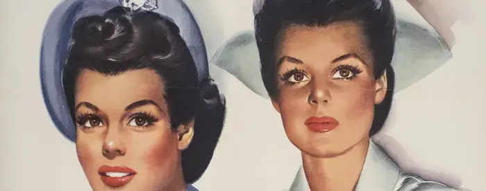 1944 poster encouraging women to join the US Cadet Nurse Corps.