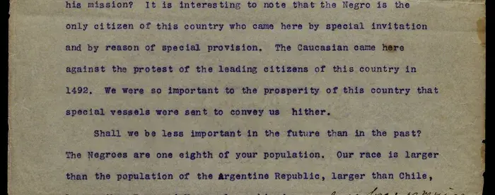 Address of Booker T. Washington, principal of the Tuskegee Normal and Industrial Institute, Tuskegee, Alabama, before the Hamilton Club, Chicago