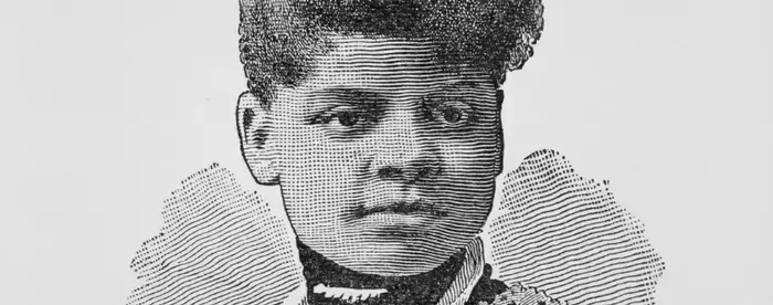 Engraving from 1891 depicting Ida B. Wells