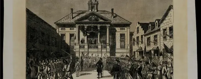 Inauguration of Gen. George Washington