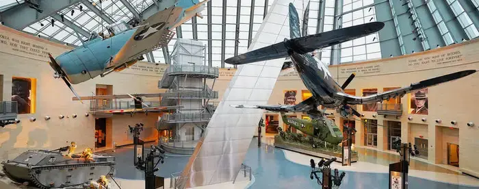 Lobby of the National Museum of the Marine Corps 