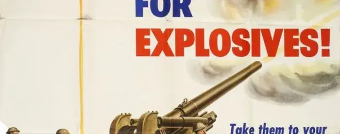 Save Waste Fats for Explosives poster