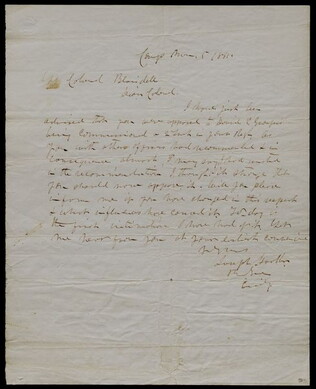 Abraham Lincoln papers: Series 1. General Correspondence. 1833-1916: James  H. Hackett to Abraham Lincoln, Friday, March 20, 1863 (Sends book)