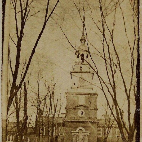 Independence Hall Building in Philadelphia