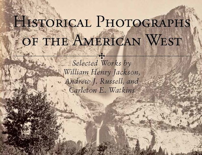 Historical Photographs of the American West booklet cover 