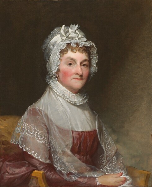 Portrait of Abigail Adams from early nineteenth century