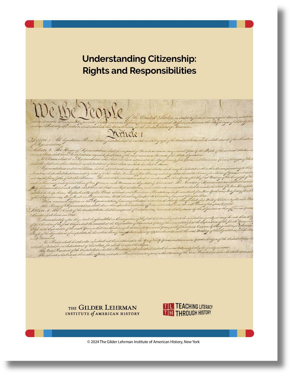 Cover of Understanding Citizenship lesson