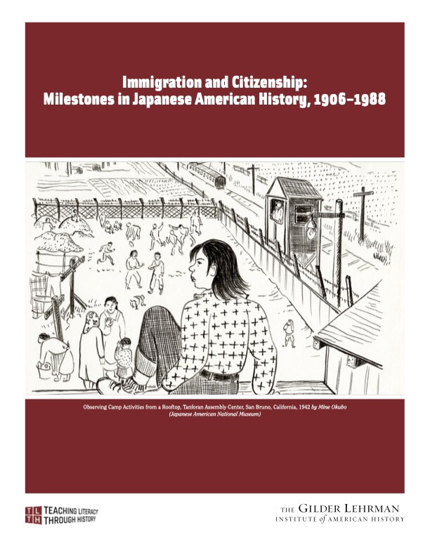 Cover of Immigration and Citizenship Lesson Plan